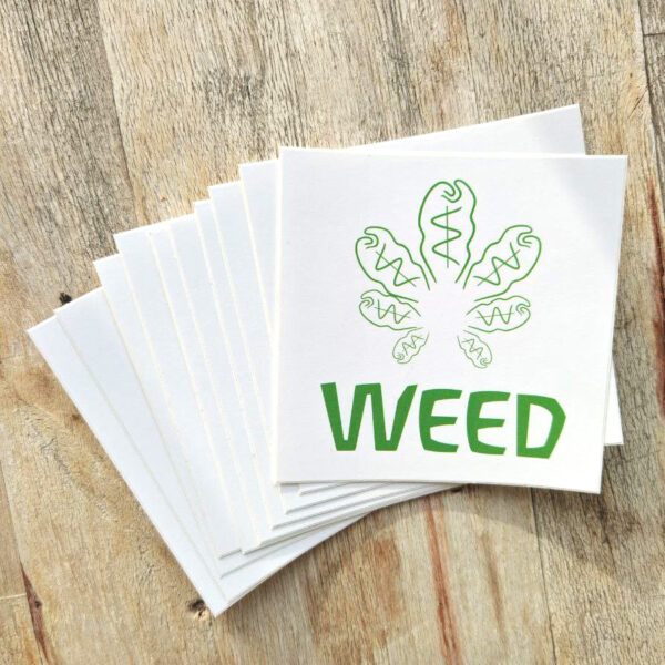 WEED -Stickers 10x