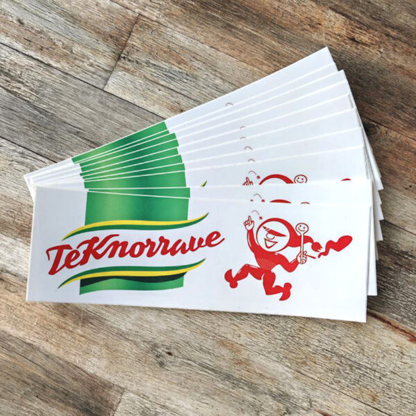 Teknorrave - Stickers 10x