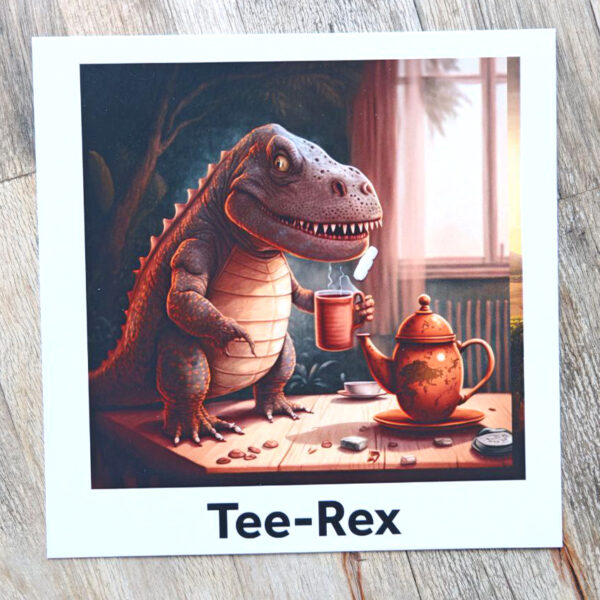 Tee-Rex - Postkarte