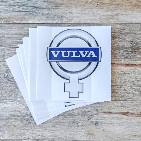 Vulva - Stickers 10x